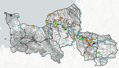 Webmap - Dynamiques du réseau paysage