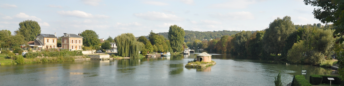 Berges de Seine, Bougival - CC by : Moonik - SA - 3.0 Berges de Seine, Bougival - CC by : Moonik - SA - 3.0