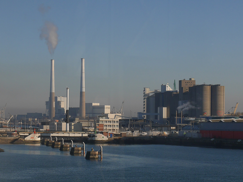 Vue du Port Center du Havre - Crédit : ENSP, Alexis Pernet