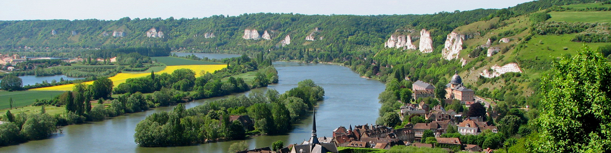 Portrait Vallée de la Seine Vue de Chateau-Gaillard © Eure Tourisme, E. Memeteau Portrait Vallée de la Seine Vue de Chateau-Gaillard © Eure Tourisme, E. Memeteau