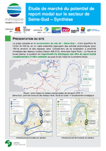 Étude de marché du potentiel de report modal sur le secteur de Seine-Sud – Synthèse