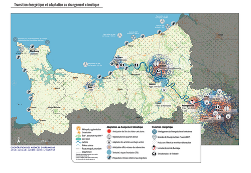 Carte - Énergie et climat : quelles possibilités de transition et d'adaptation aux risques et changements ?