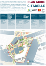 Plan guide Citadelle - Le Havre