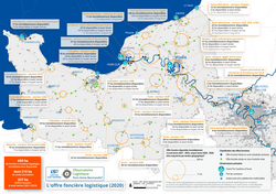 L'offre foncière logistique en vallée de Seine 2020