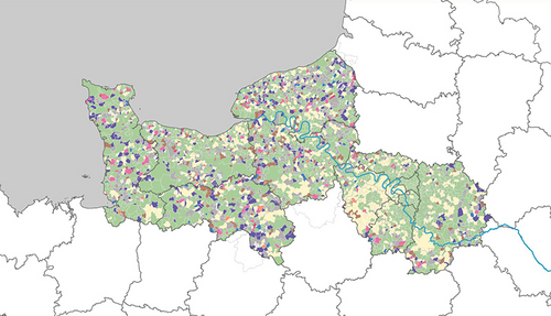 Webmap - Dynamiques du tissu économique